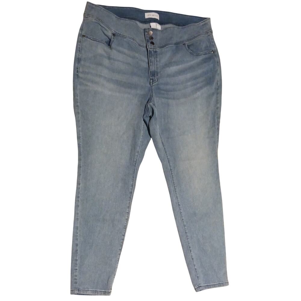 Lane Bryant High-Rise Jegging Womens 22 Flex Magic Waistband Very Soft Denim